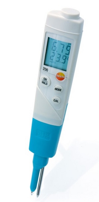 testo 206-pH2德圖PH計和溫度計